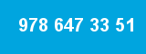 978 647 33 51